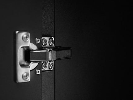 NewAge | Pro Series 7 Piece Cabinet Set with Base, Wall, Tool Drawer Cabinet, Lockers and 56 in. Worktop