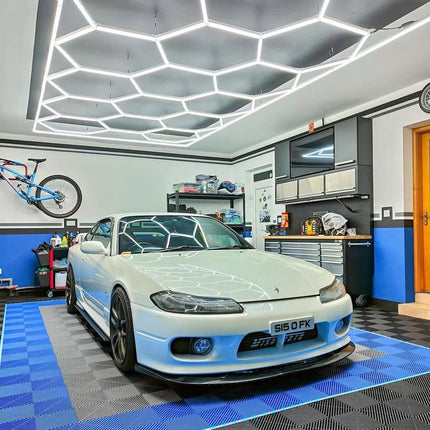 MINT LIGHTING | LED HEXGRID LIGHTING SYSTEM - 5.15m x 2.97m / 16.89ft x 9.74ft - 14 Grid