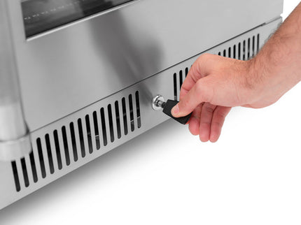 NewAge | Pro Series 9 Piece Cabinet Set with Wall, Tool Drawer Cabinet, Lockers, and Stainless Steel Door Fridge