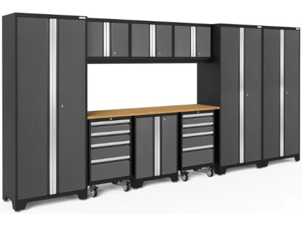 NewAge | Bold Series 10 Piece Cabinet Set with Tool, Base, Wall Cabinet and 30 in. Locker