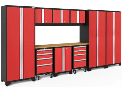 NewAge | Bold Series 10 Piece Cabinet Set with Tool, Base, Wall Cabinet and 30 in. Locker
