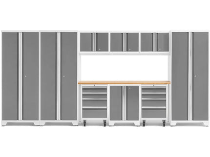 NewAge | Bold Series 10 Piece Cabinet Set with Tool, Base, Wall Cabinet and 30 in. Locker