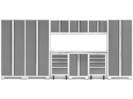 NewAge | Bold Series 10 Piece Cabinet Set with Tool, Base, Wall Cabinet and 30 in. Locker