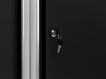 NewAge | Bold Series 9 Piece Cabinet Set with 2 Tool, Base, Wall Cabinets and 30 in. Lockers