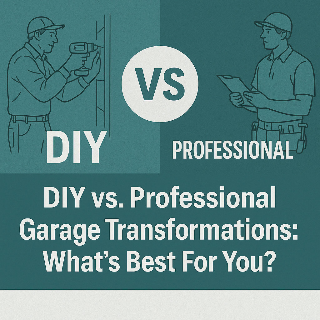 DIY vs. Professional Garage Transformations: What's Best For You?