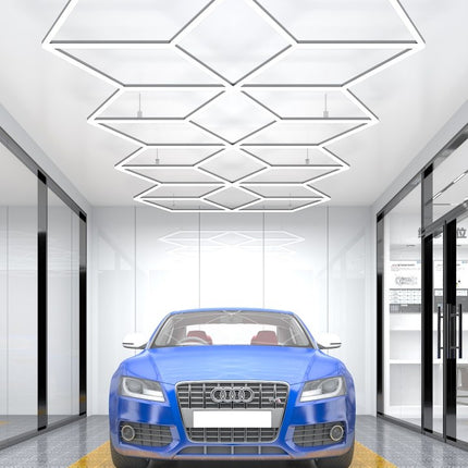 MINT LIGHTING | Polygonal Light V6.1 — ZT6102 | 15'10" × 9'2" | 589W | Geometric LED