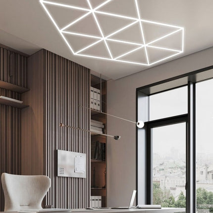 MINT LIGHTING | Polygonal Light V6.1 — ZT6103 | 18'4" × 8'0" | 361W | Geometric LED