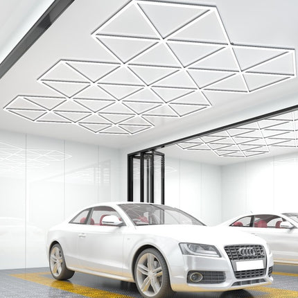 MINT LIGHTING | Polygonal Light V6.1 — ZT6105 | 9'2" × 6'8" | 361W | Geometric LED