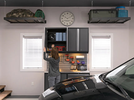 NewAge | Pro Series 6 Piece Cabinet Set with Tool Drawer, Wall Cabinet, Locker and Utility Cart