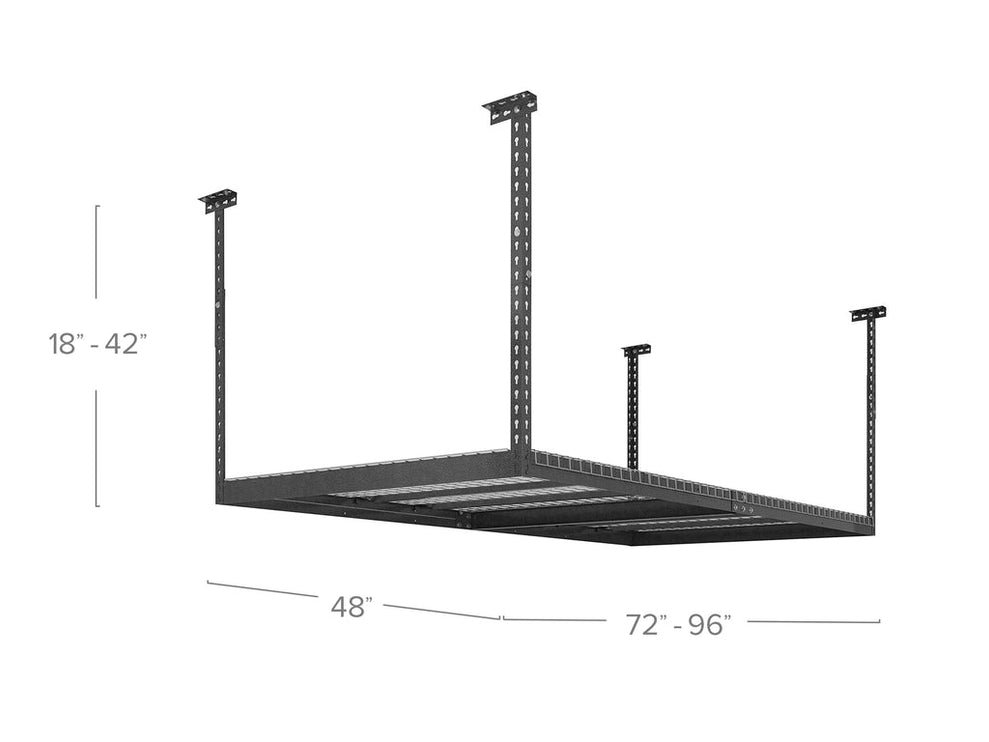 NewAge | VersaRac 4 ft. x 8 ft. Adjustable Overhead Rack