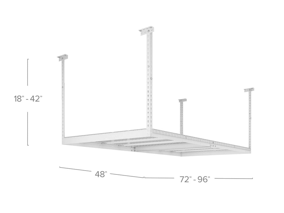 NewAge | VersaRac 4 ft. x 8 ft. Adjustable Overhead Rack