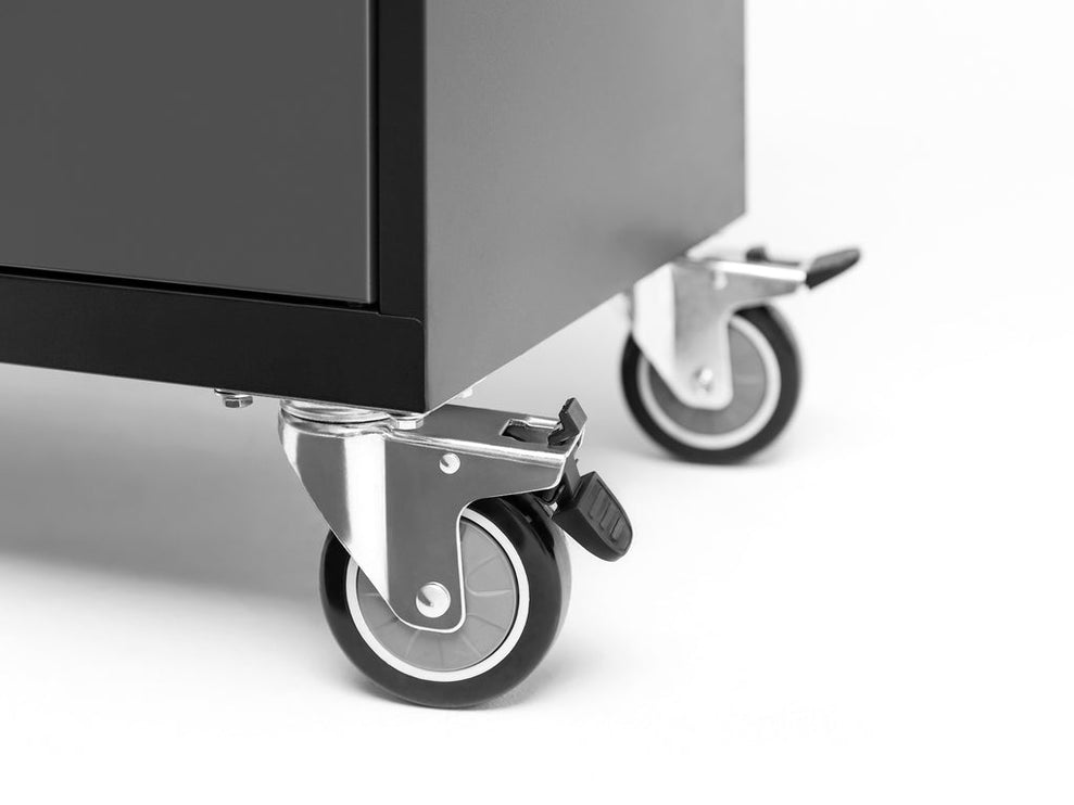 NewAge | Bold Series 7 Piece Cabinet Set with Tool, Base, Wall Cabinets and 30 in. Lockers