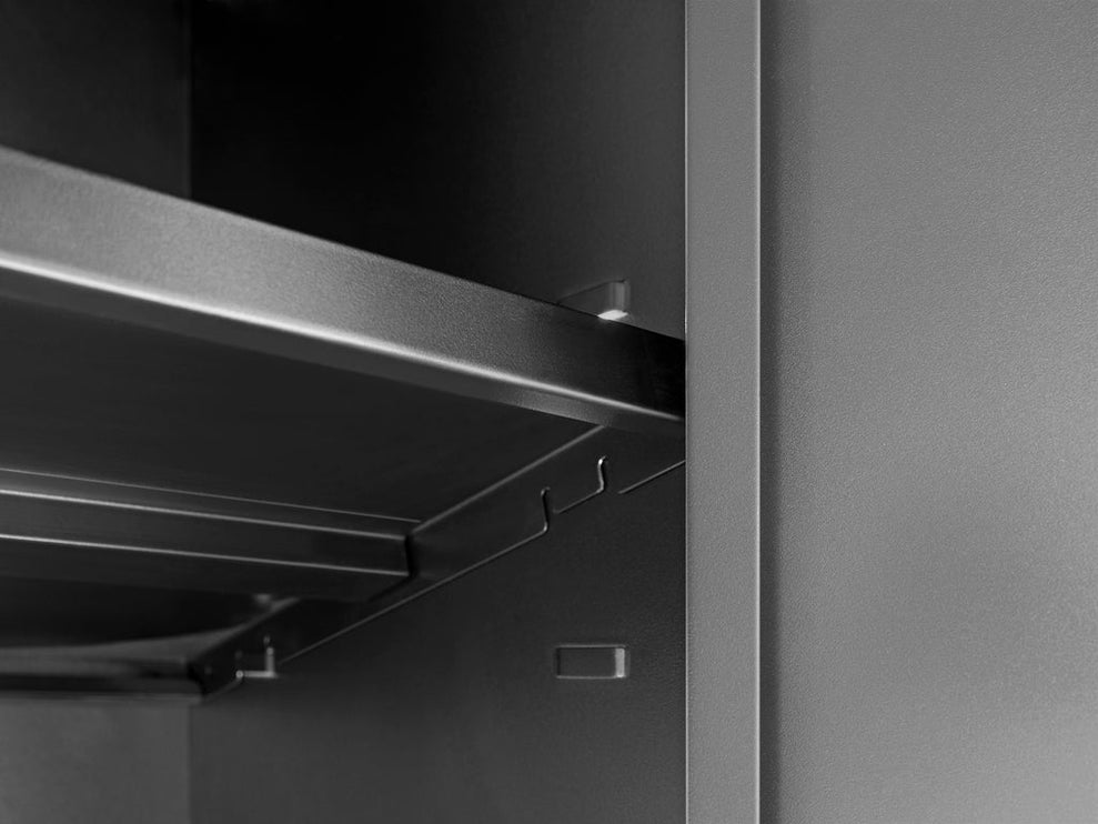 NewAge | Bold Series 7 Piece Cabinet Set with Tool, Base, Wall Cabinets and 30 in. Lockers