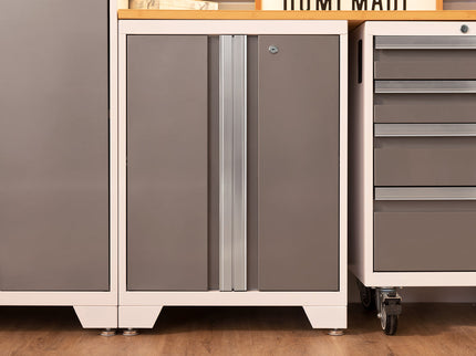 NewAge | Bold Series 9 Piece Cabinet Set with 2 Tool, Base, Wall Cabinets and 30 in. Lockers