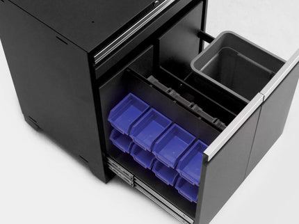 NewAge | Pro Series 6 Piece Cabinet Set with Tool Drawer, Wall Cabinet, Locker and Utility Cart
