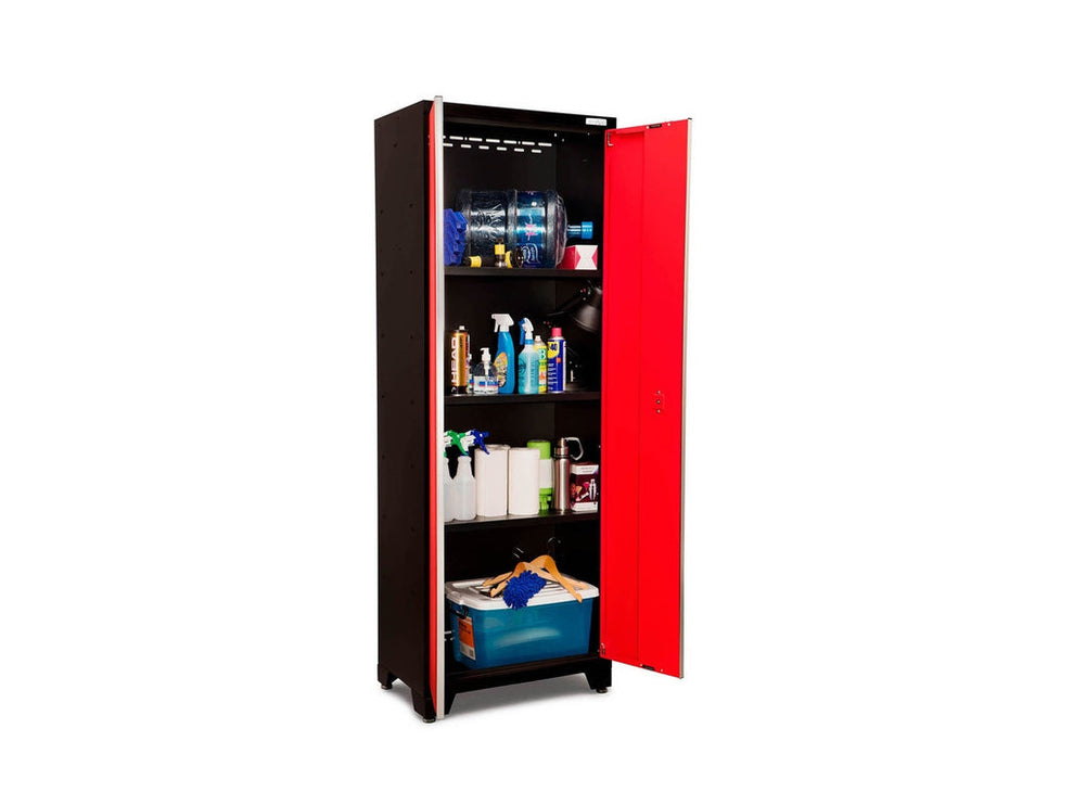 NewAge | Bold Series 9 Piece Cabinet Set with 2 Tool, Base, Wall Cabinets and 30 in. Lockers