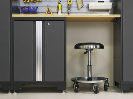 NewAge | Bold Series 6 Piece Cabinet Set with Base, Wall Cabinets and 48 in. RTA Locker