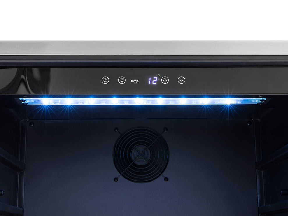 NewAge | Pro Series 6 Piece Cabinet Set with Base, Wall Cabinet, Locker and Glass Door Fridge