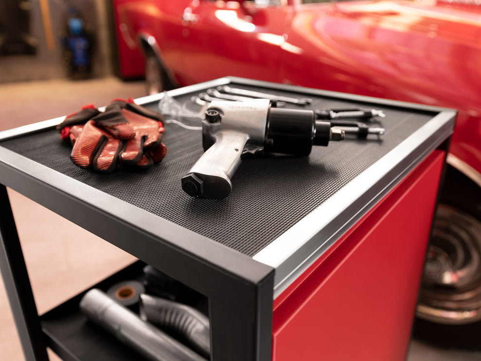 NewAge | Pro Series 6 Piece Cabinet Set with Tool Drawer, Base, Wall Cabinet and Locker