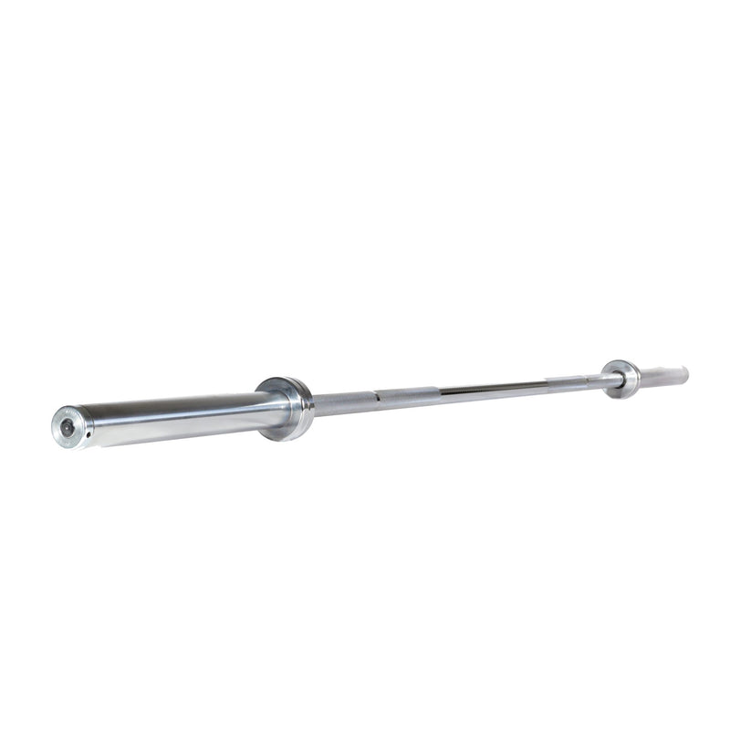 York 7' International Chrome 52Lb Olympic Bar - 32mm
