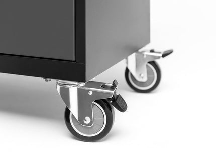 NewAge | Bold Series 9 Piece Cabinet Set with 2 Base, Tool, Wall Cabinets and 30 in. Lockers