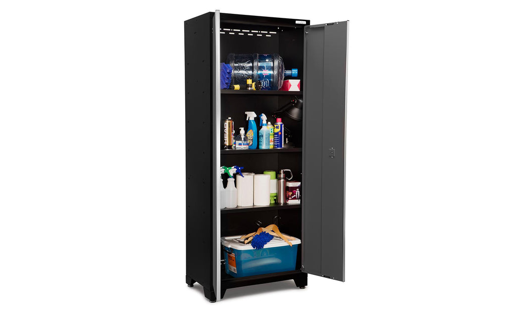 NewAge | Bold Series 14 Piece Cabinet Set with Tool, Base, Wall Cabinets and 30 in. Lockers