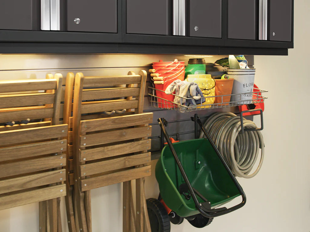 NewAge | Bold Series 5 Piece Cabinet Set with Wall, Base Cabinet, and Worktop