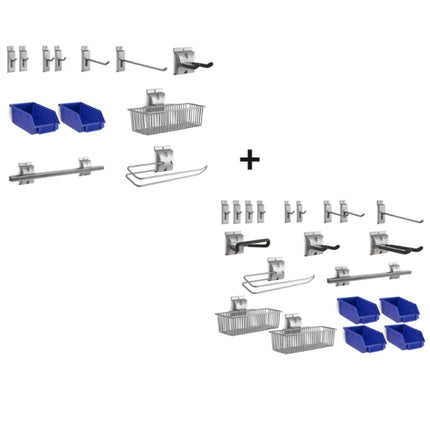 NewAge | Backsplash Hook Kits - Small (12 Piece) + Large (20 Piece)