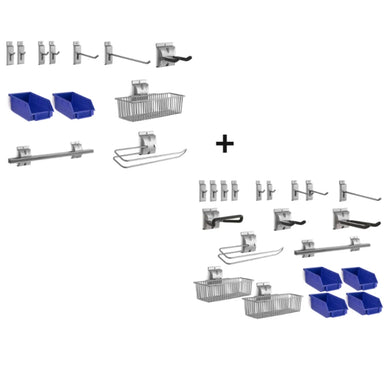 NewAge | Backsplash Hook Kits - Small (12 Piece) + Large (20 Piece)