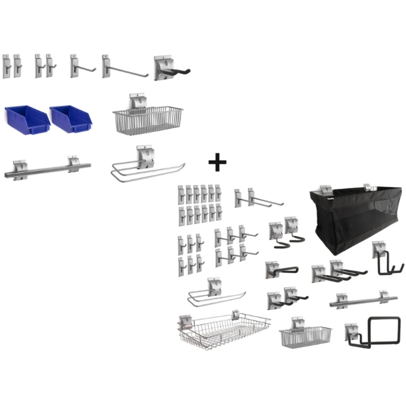 NewAge | Backsplash Hook Kits - Small (12 Piece) + Large (40 Piece)