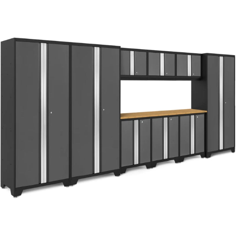 NewAge | Bold Series 10 Piece Cabinet Set with 30 in. RTA Lockers