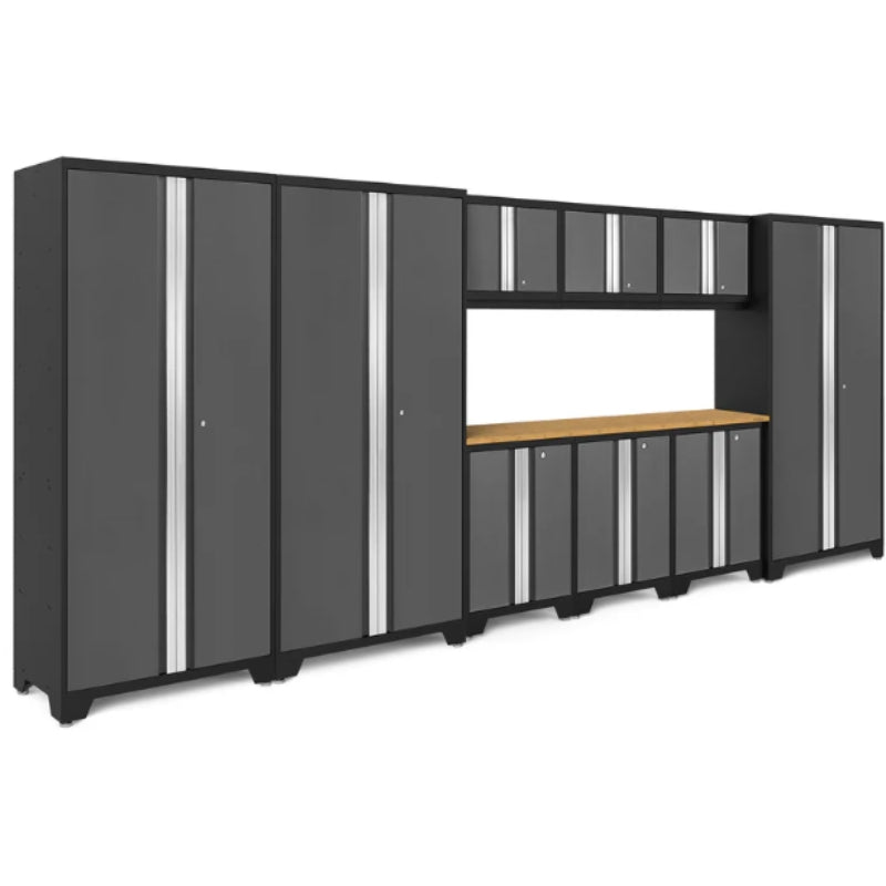NewAge | Bold Series 10 Piece Cabinet Set with 36 in. RTA Lockers