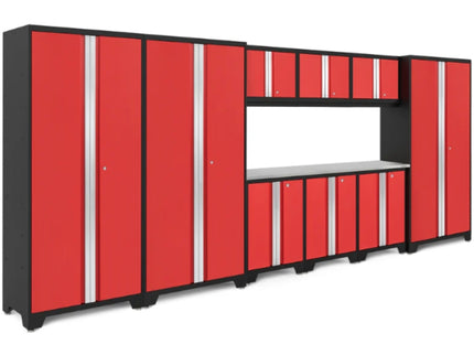 NewAge | Bold Series 10 Piece Cabinet Set with 36 in. RTA Lockers