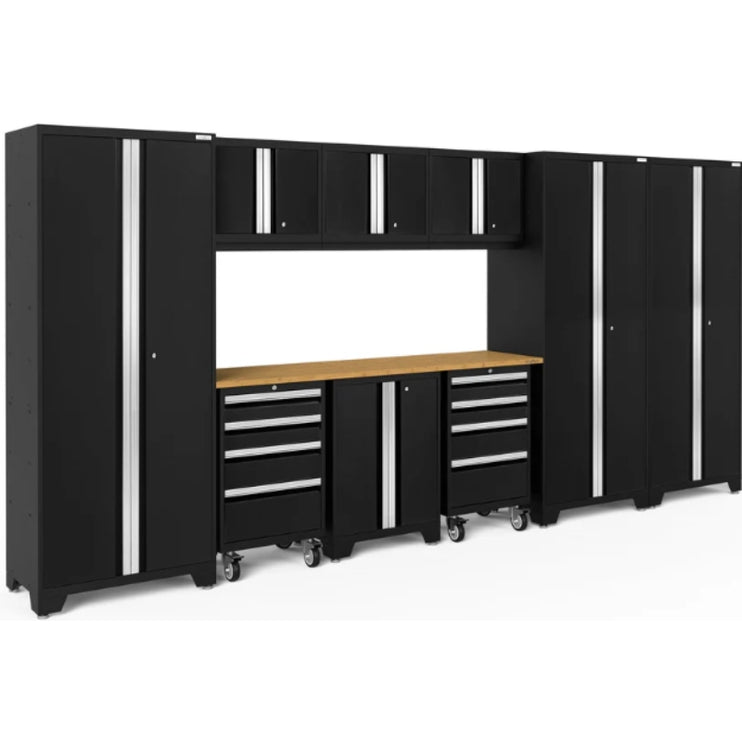 NewAge | Bold Series 10 Piece Cabinet Set with Tool, Base, Wall Cabinet and 30 in. Locker