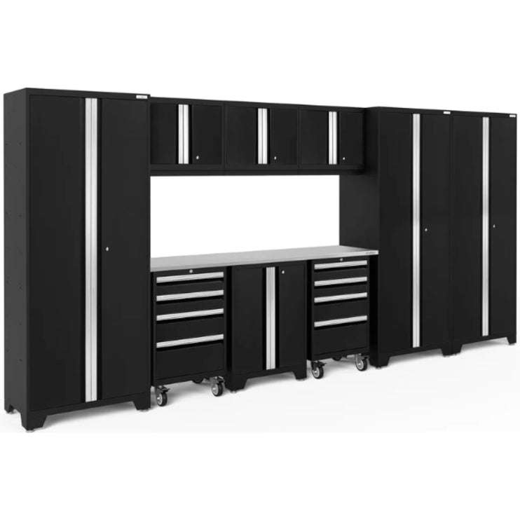NewAge | Bold Series 10 Piece Cabinet Set with Tool, Base, Wall Cabinet and 30 in. Locker