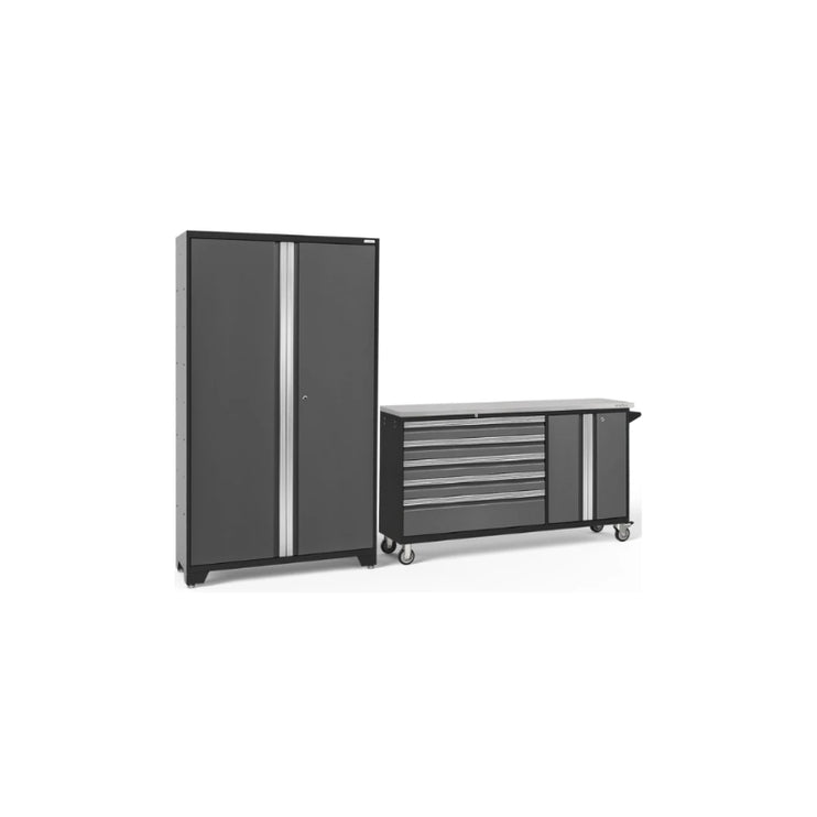 NewAge | Bold Series 2 Piece Cabinet Set with Project Center and 42 in Locker