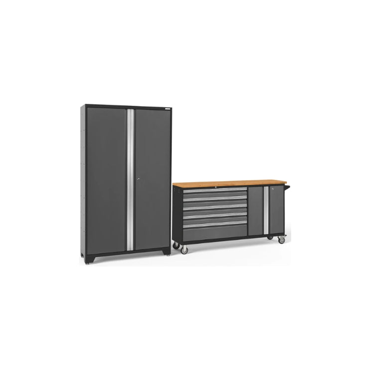 NewAge | Bold Series 2 Piece Cabinet Set with Project Center and 42 in Locker