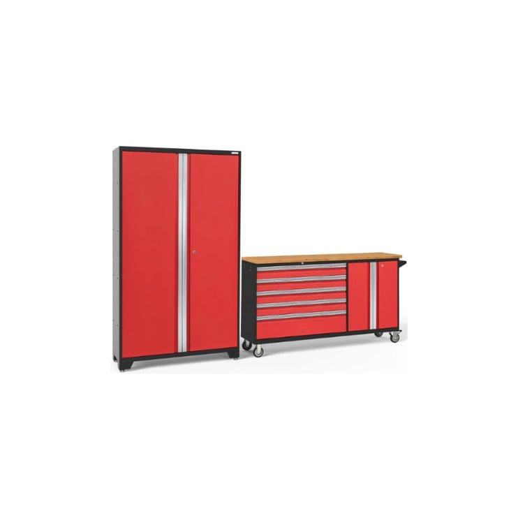 NewAge | Bold Series 2 Piece Cabinet Set with Project Center and 42 in Locker