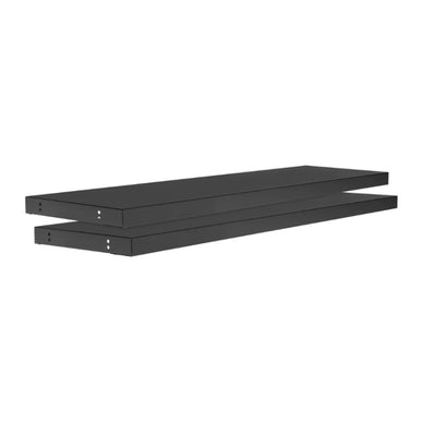 NewAge | Bold Series 48" Display Wall Shelf Set (Pack of 2) - Black