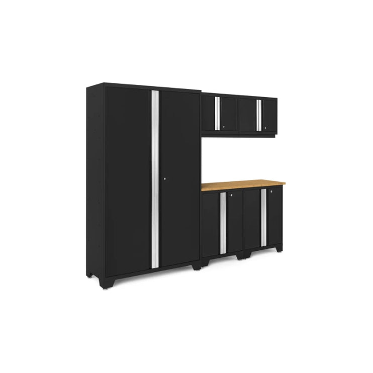 NewAge | Bold Series 6 Piece Cabinet Set with Base, Wall Cabinets and 48 in. RTA Locker