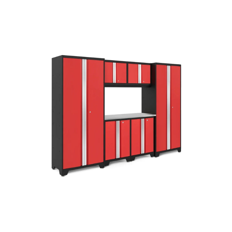 NewAge | Bold Series 7 Piece Cabinet Set with 30 in. RTA Lockers