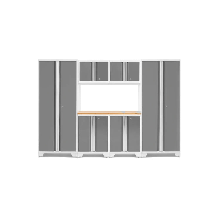 NewAge | Bold Series 7 Piece Cabinet Set with 30 in. RTA Lockers
