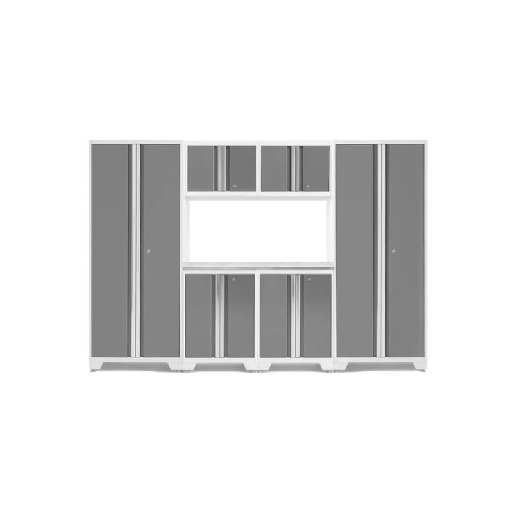NewAge | Bold Series 7 Piece Cabinet Set with 30 in. RTA Lockers