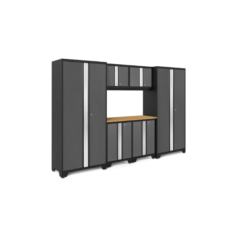 NewAge | Bold Series 7 Piece Cabinet Set with 36 in. RTA Lockers