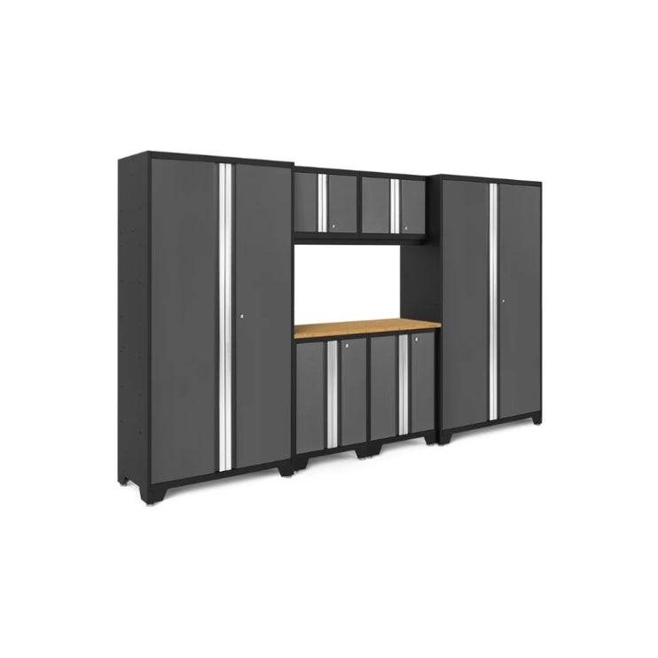 NewAge | Bold Series 7 Piece Cabinet Set with 42 in. RTA Lockers