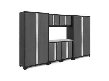NewAge | Bold Series 7 Piece Cabinet Set with 42 in. RTA Lockers