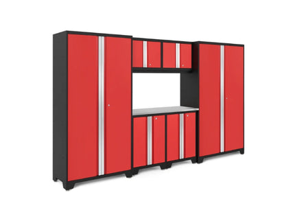 NewAge | Bold Series 7 Piece Cabinet Set with 42 in. RTA Lockers