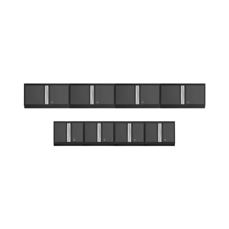 NewAge | Bold Series 8 Piece Wall Cabinet Set