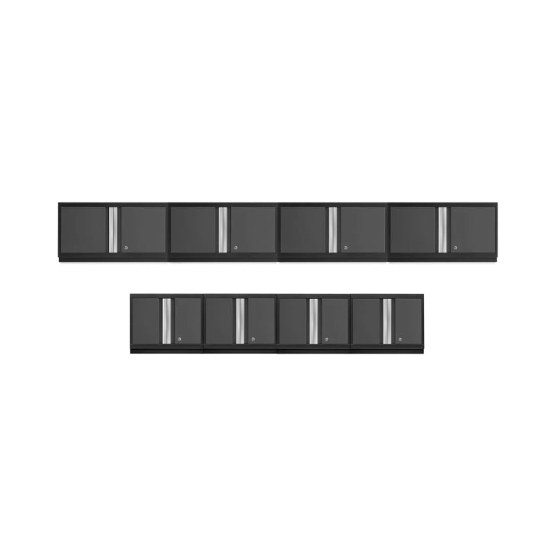 NewAge | Bold Series 8 Piece Wall Cabinet Set
