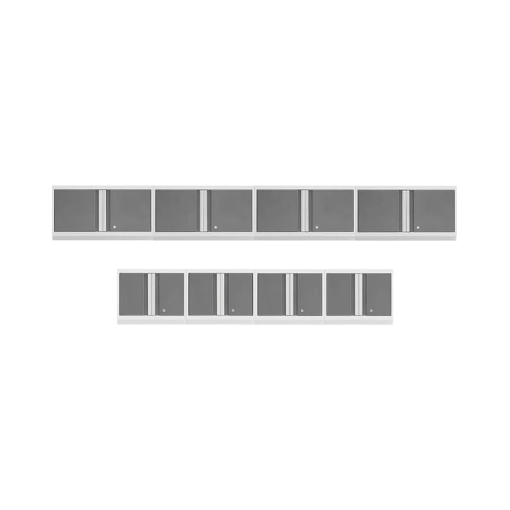 NewAge | Bold Series 8 Piece Wall Cabinet Set